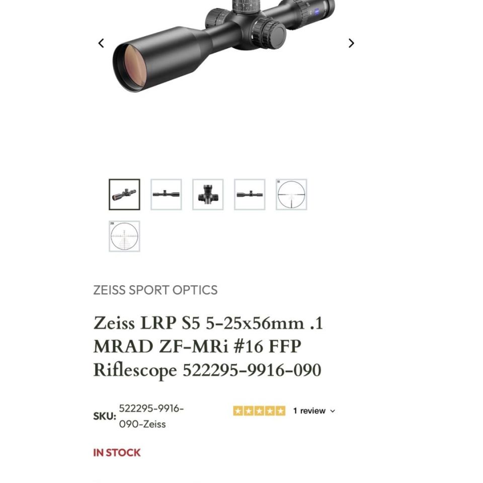 Image 1 - Zeiss lrp s5 5-25 mil