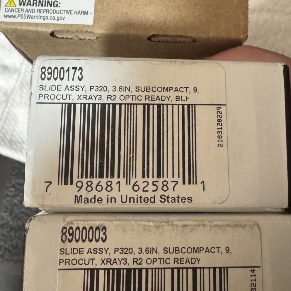 Image 4 - Sig 320 365 P226 Mk25 Slides