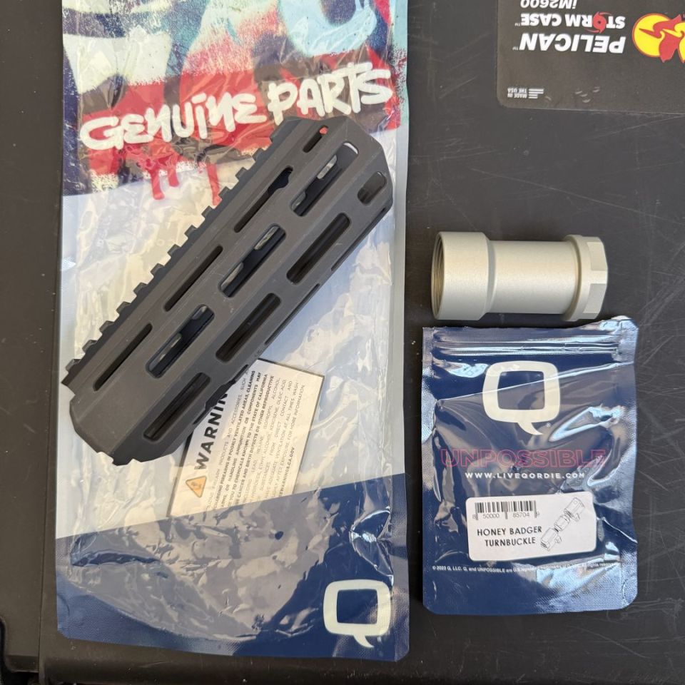 Image 2 - Q Honey Badger 6” Hanguard Kit