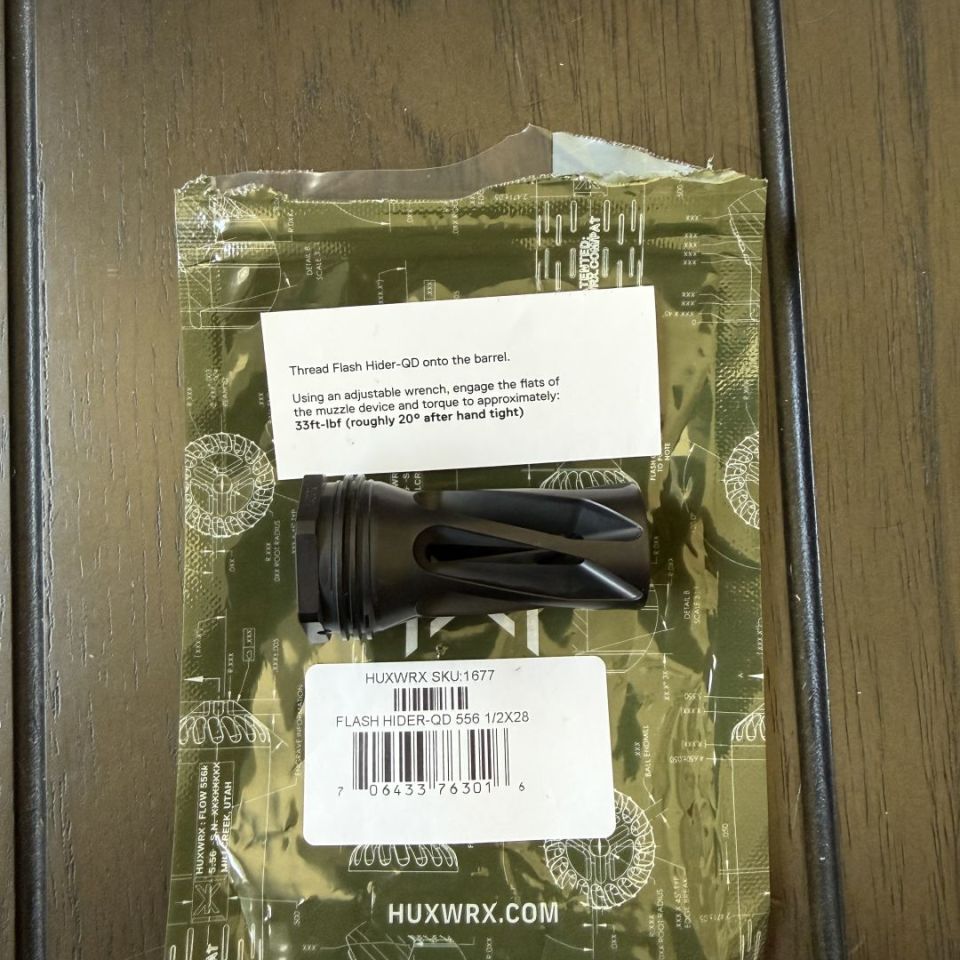 Image 1 - Huxwrx QD 556 Flash Hider