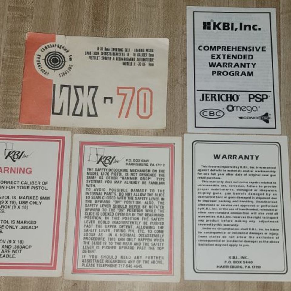 Image 5 - Baikal IJ-70 9x18mm Makarov 