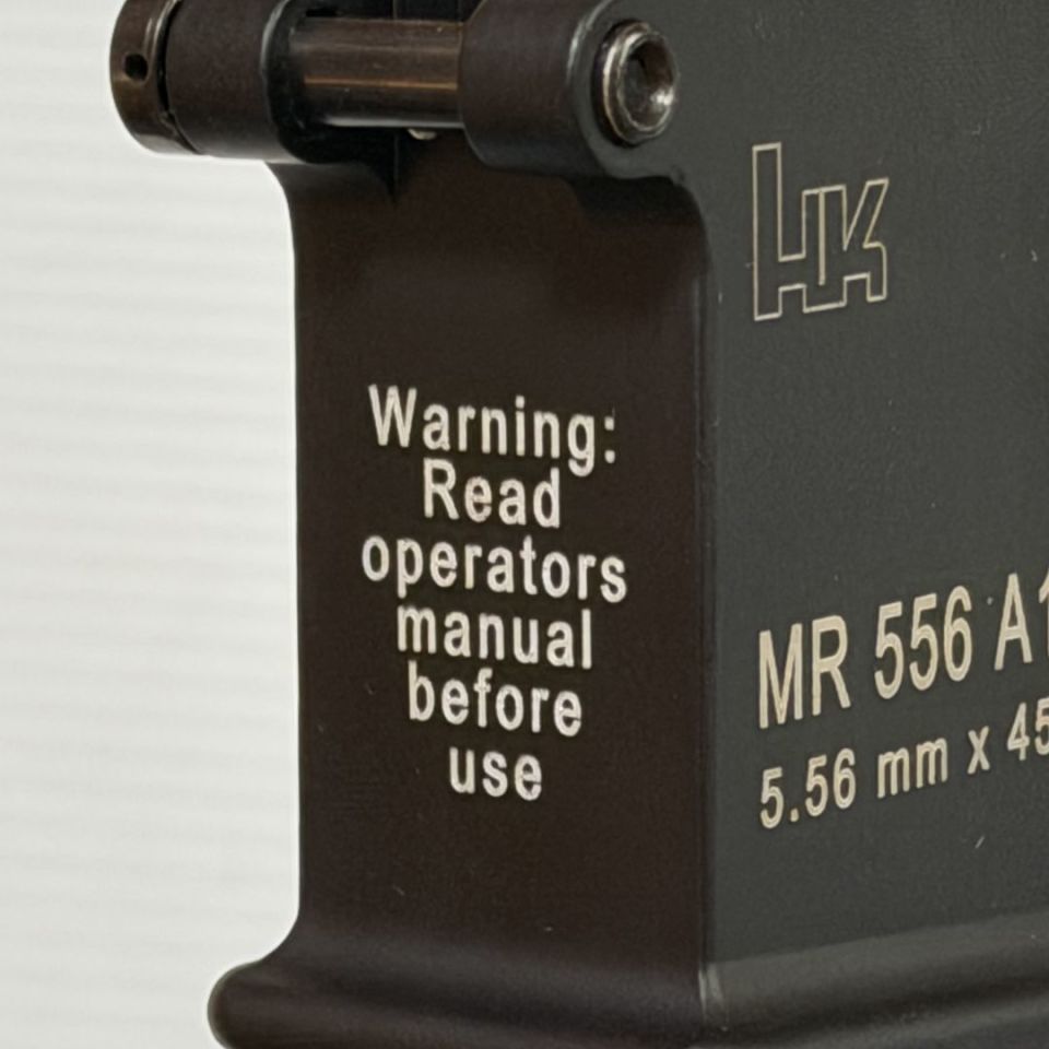 Image 3 - HK MR556 A1 “WARNING” Lowers…