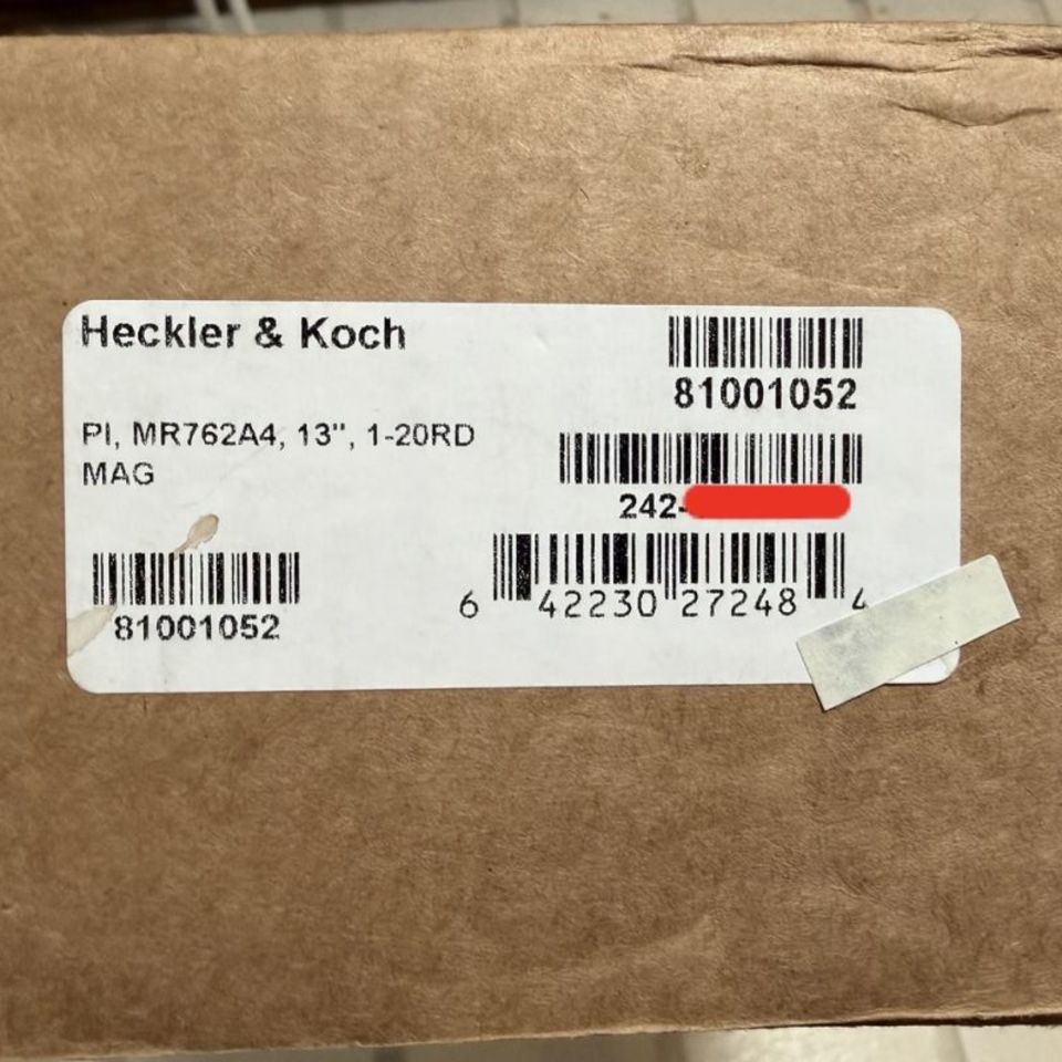 Image 5 - UNFIRED HK MR762 A4 13” 308!!!