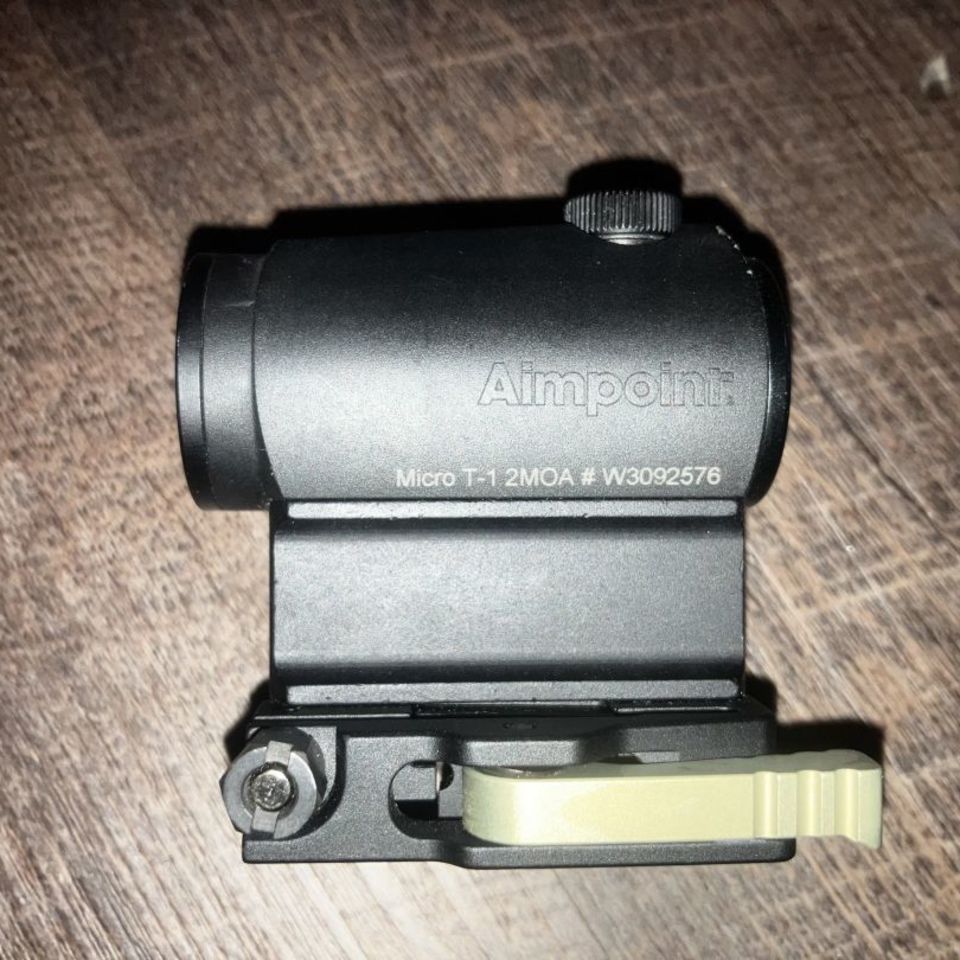Image 1 - Aimpoint Micro T1 w QD mount 