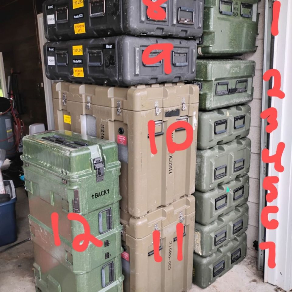 Image 2 - Various surplus cases