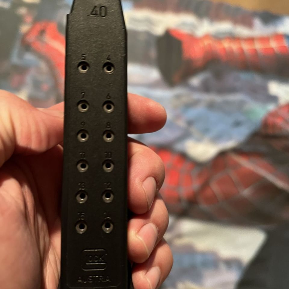 Image 2 - Glock 15 rounder .40 magazine