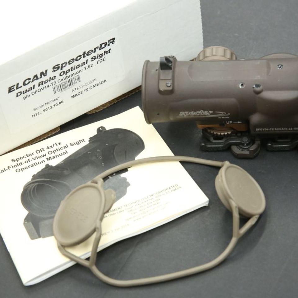 Image 1 - Elcan Specter DR 1-4 7.62 FDE