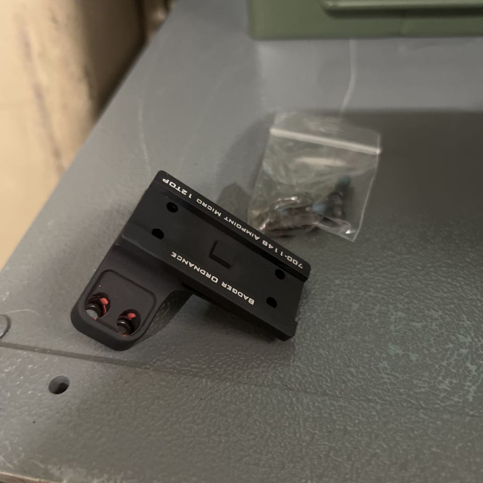 Image 1 - Badger Ord 34mm T2 mount