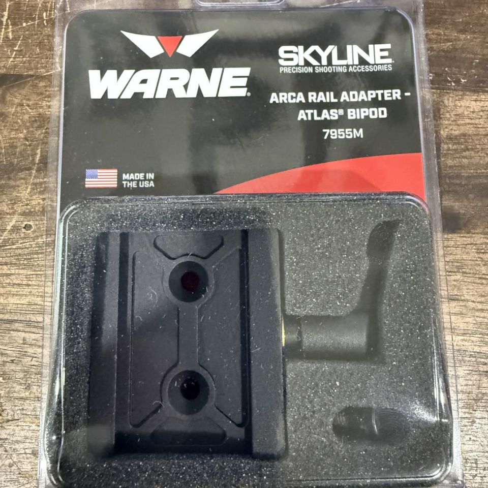 Image 1 - Warne Atlas Bipod Arca Adapter