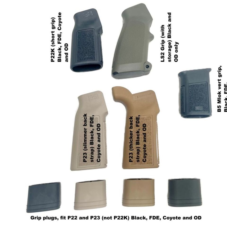 Image 3 - B5 Systems stock, grips, plugs
