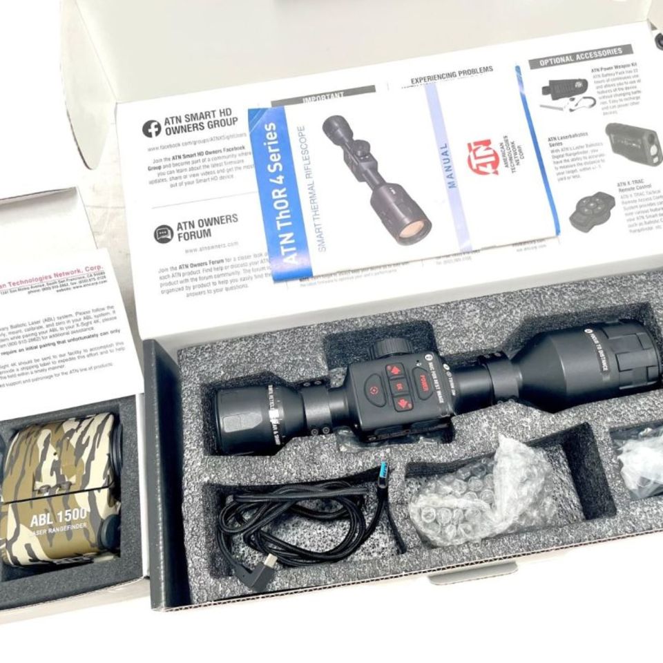 Image 2 - ATN Thor4 Therm w/ Aux. LRF 1k