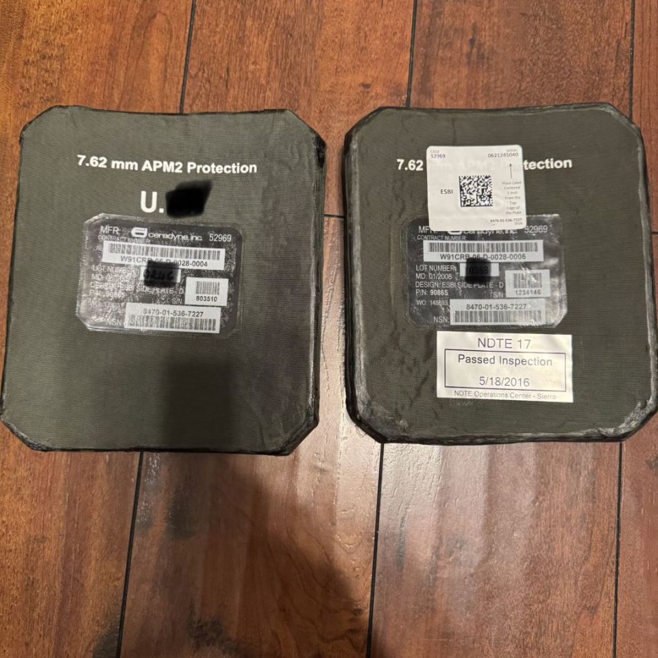 Image 3 - Strike face side plates.