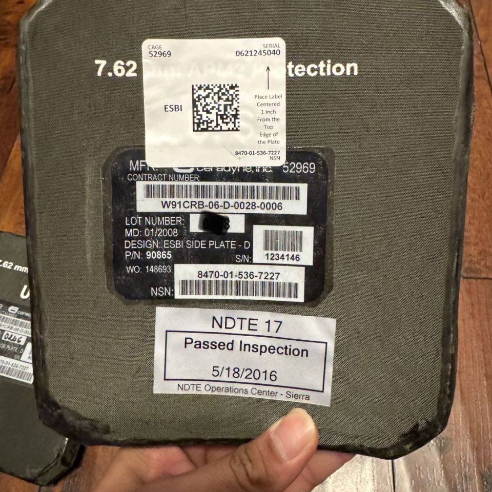 Image 5 - Strike face side plates.