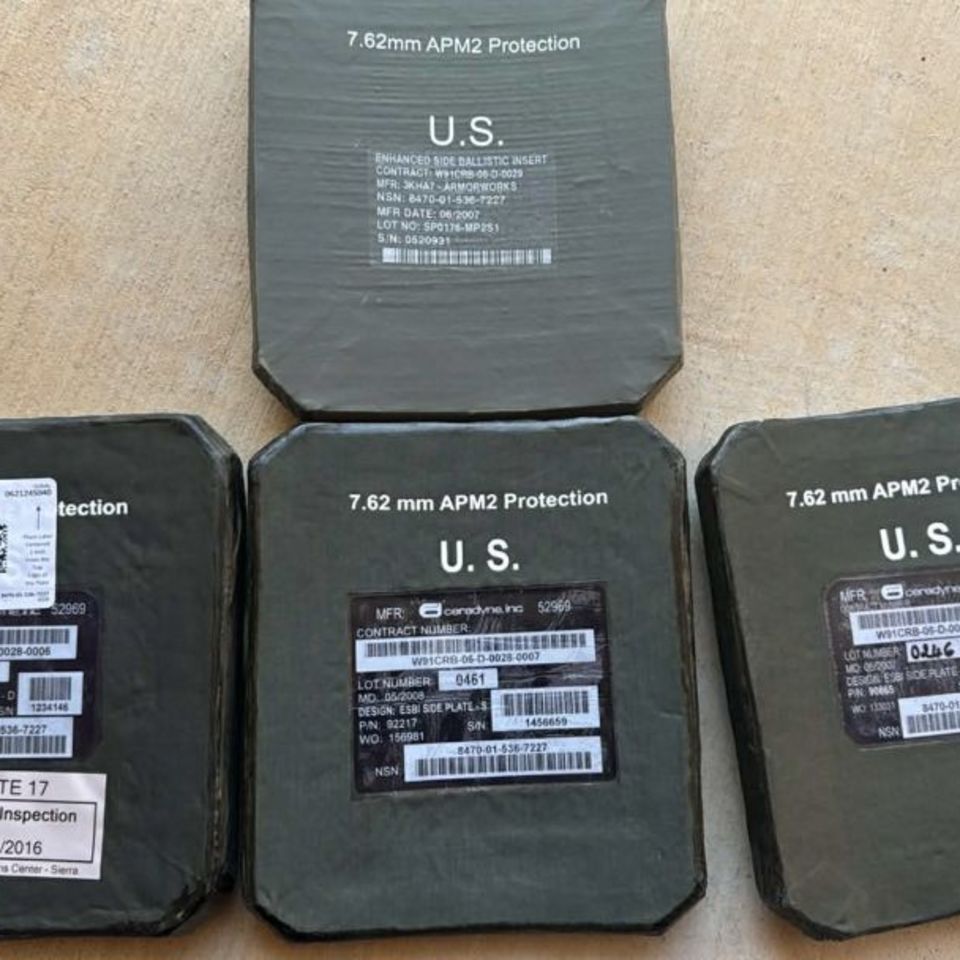 Image 1 - Strike face side plates.