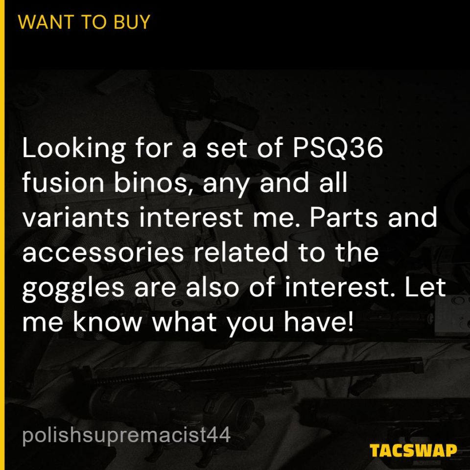 Image 1 - WTB L3 PSQ36 Fusion Binos