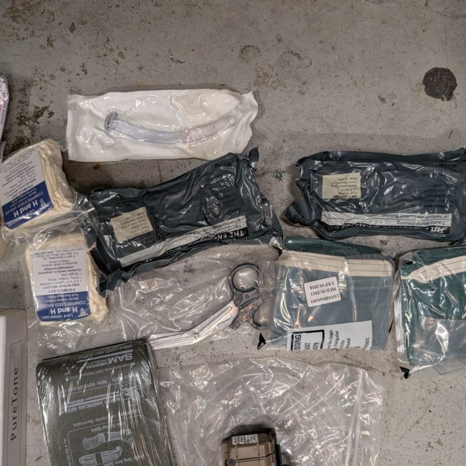 Image 4 - IA Medical Backpack with items