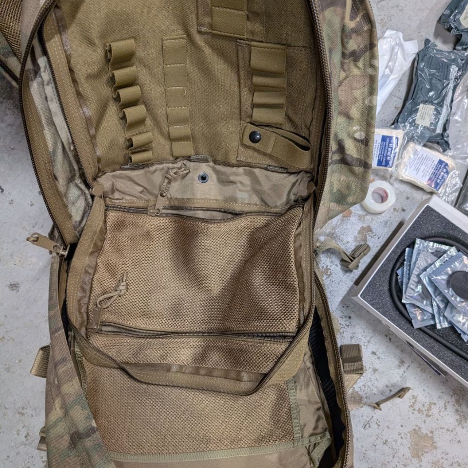 Image 3 - IA Medical Backpack with items