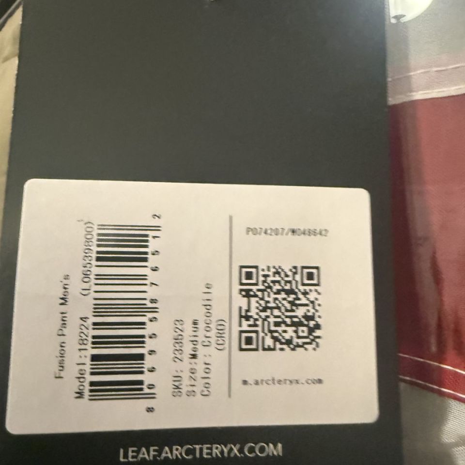 Image 2 - Arcteryx LEAF Fusion Pant M