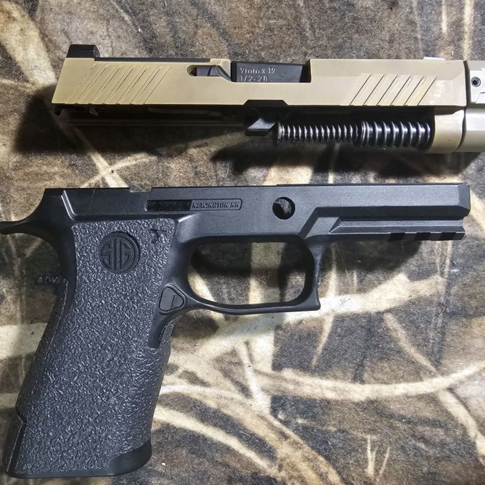 Image 2 - Sig 320 complete slide w/ grip