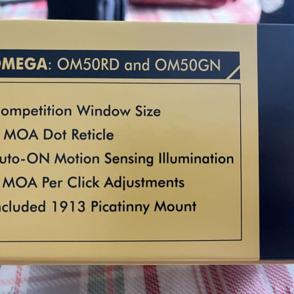 Image 2 - Omega red dot SRO design 