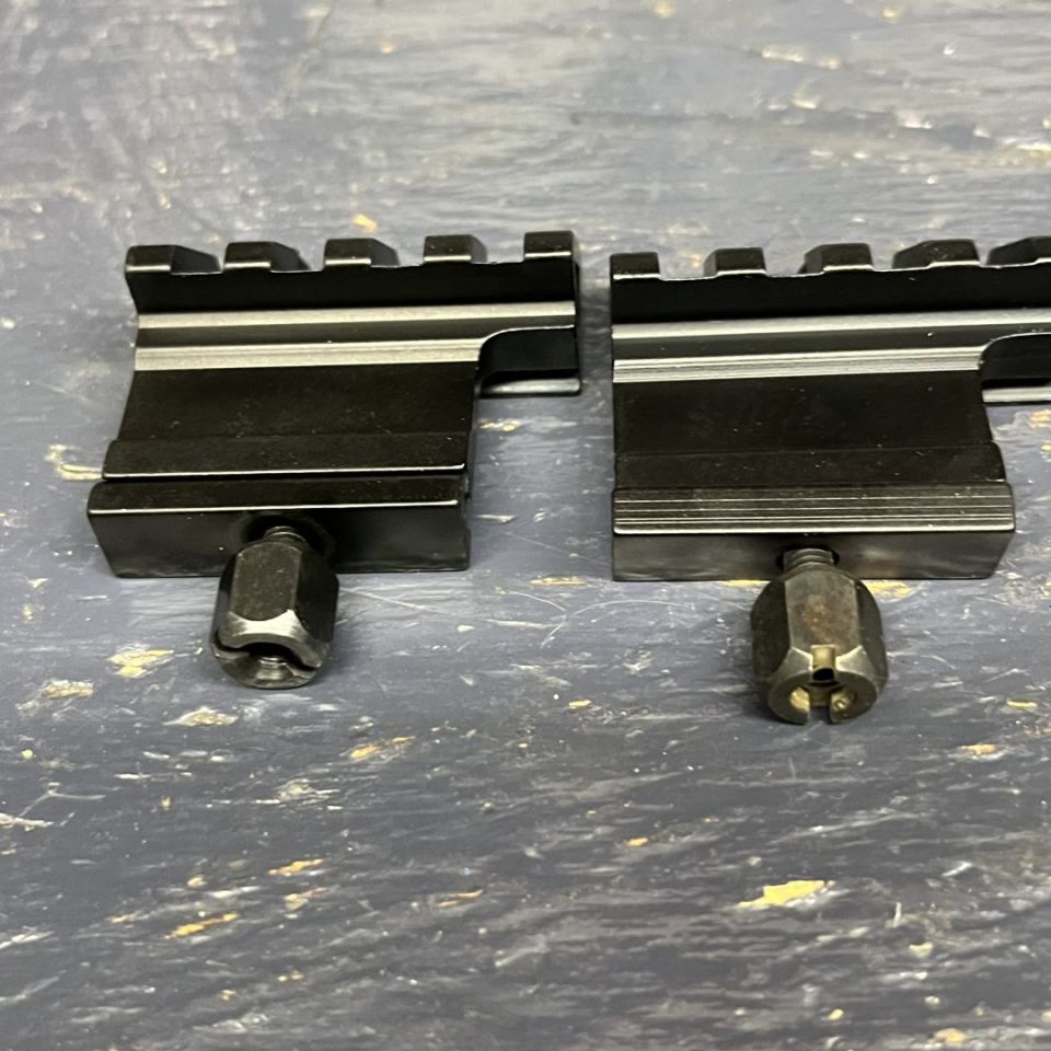 Image 3 - x2 offset picatinny mounts