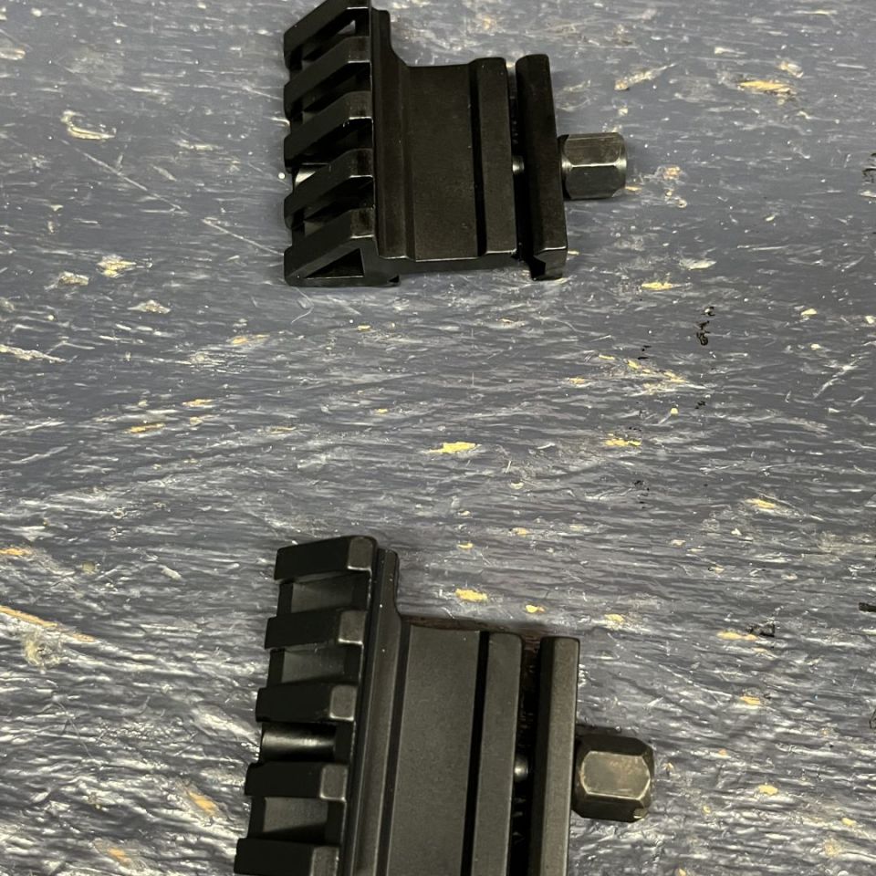 Image 1 - x2 offset picatinny mounts