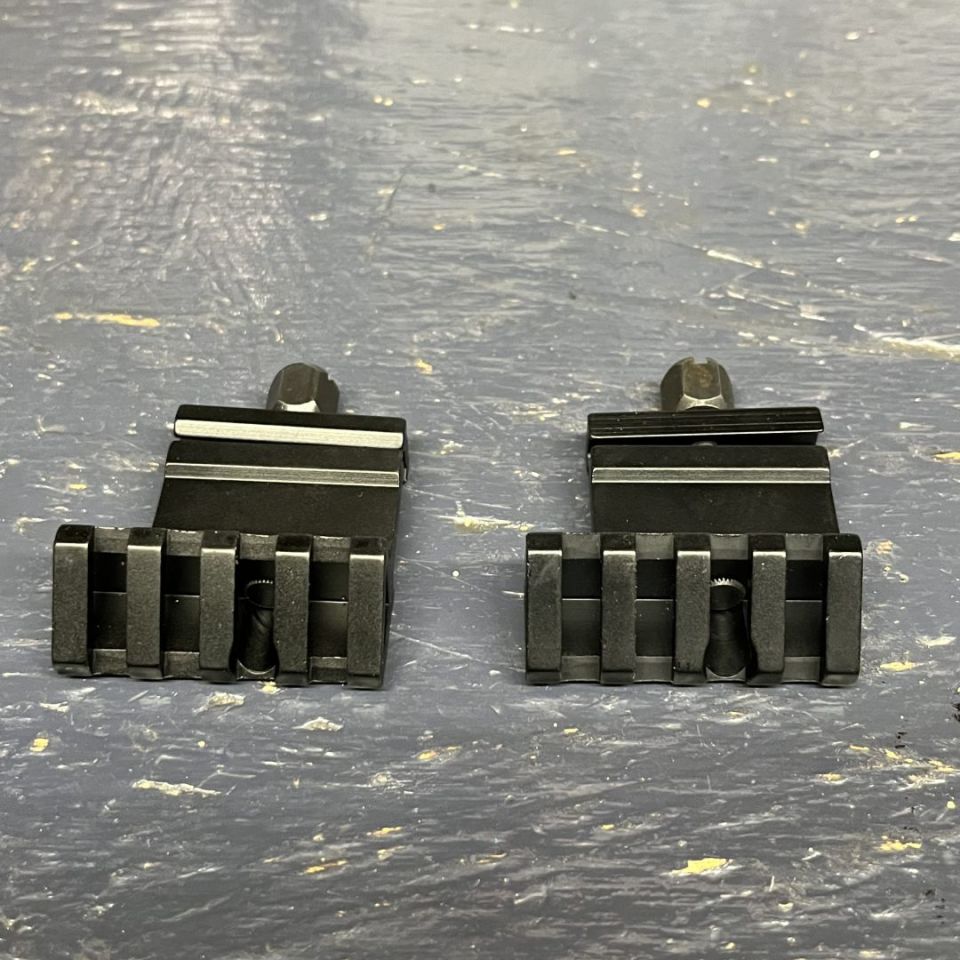 Image 4 - x2 offset picatinny mounts
