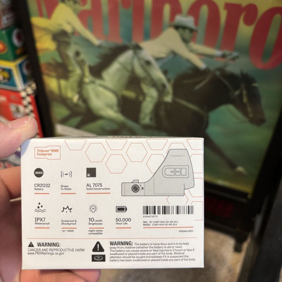 Image 2 - Brand new C&H Comp Max red dot