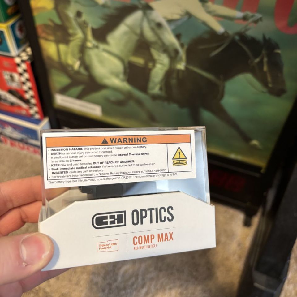 Image 5 - Brand new C&H Comp Max red dot