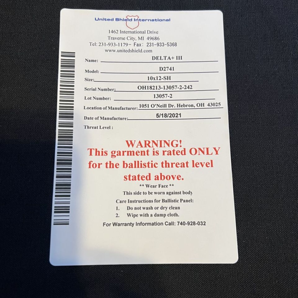 Image 2 - Swimmer Lvl III Armor Plates