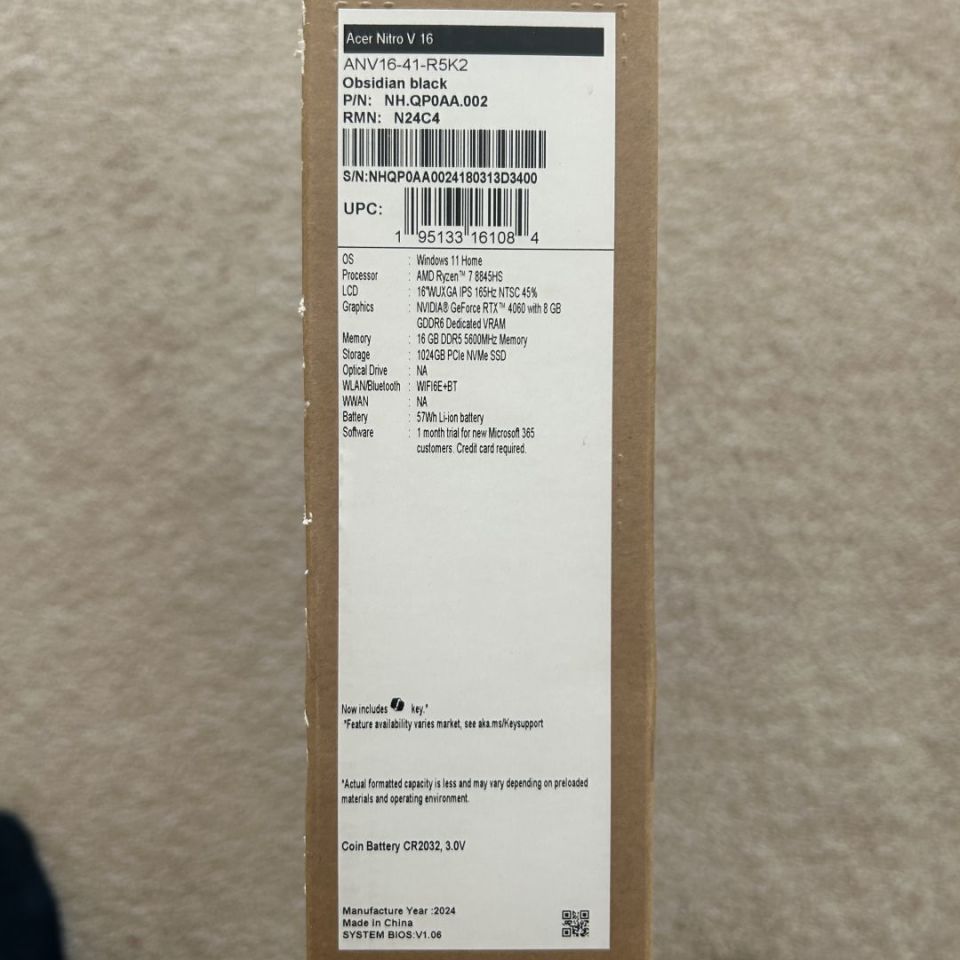 Image 2 - Acer Gaming Laptop RTX4060