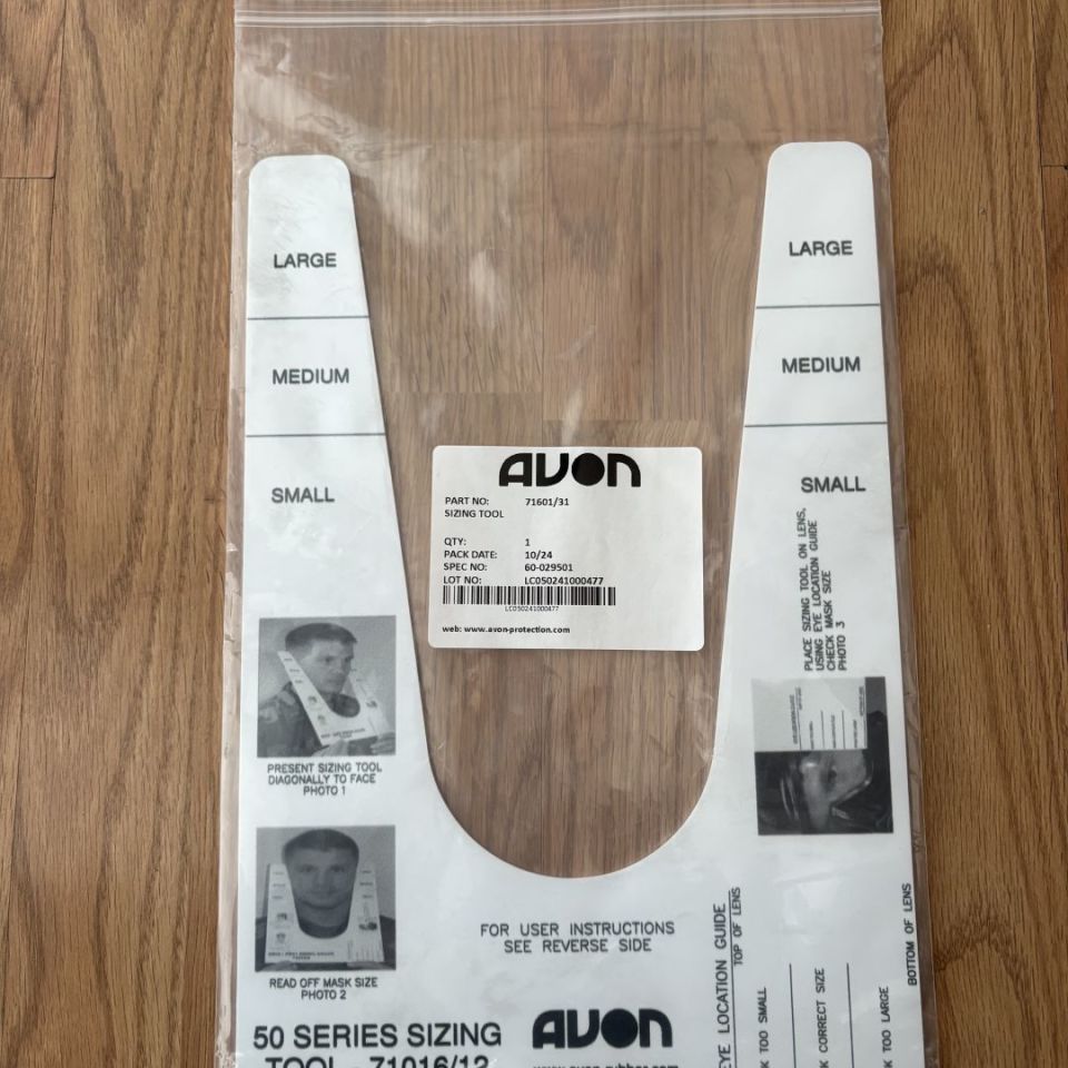 Image 1 - Avon c50 Face Sizing Tool