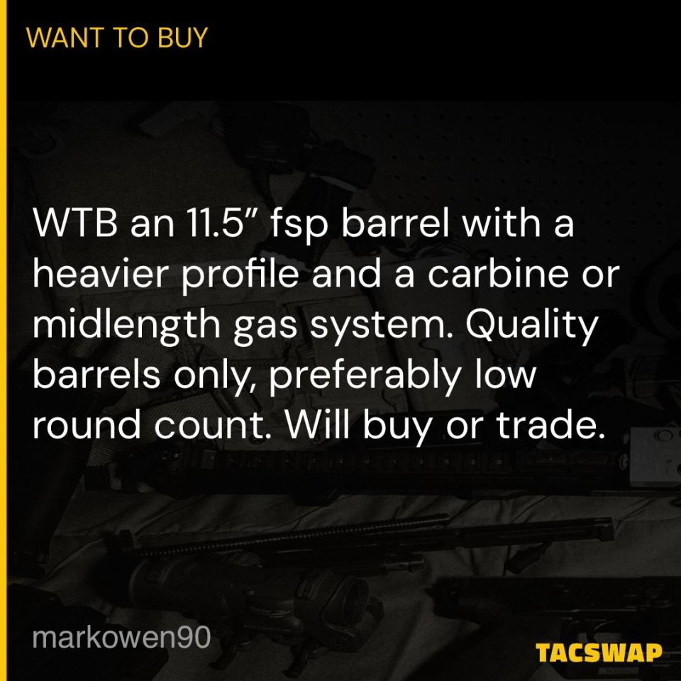 Image 1 - WTB FSP BARREL