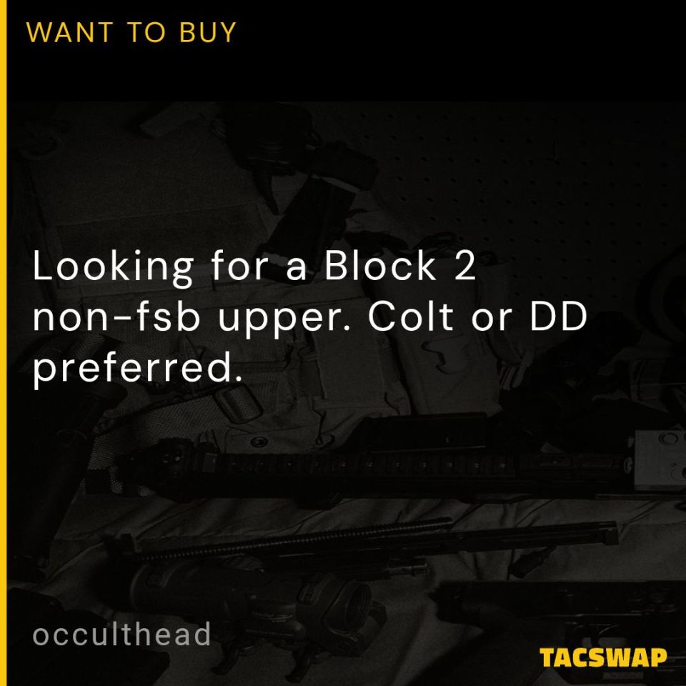 Image 1 - WTB: M4A1 BLOCK 2 UPPER