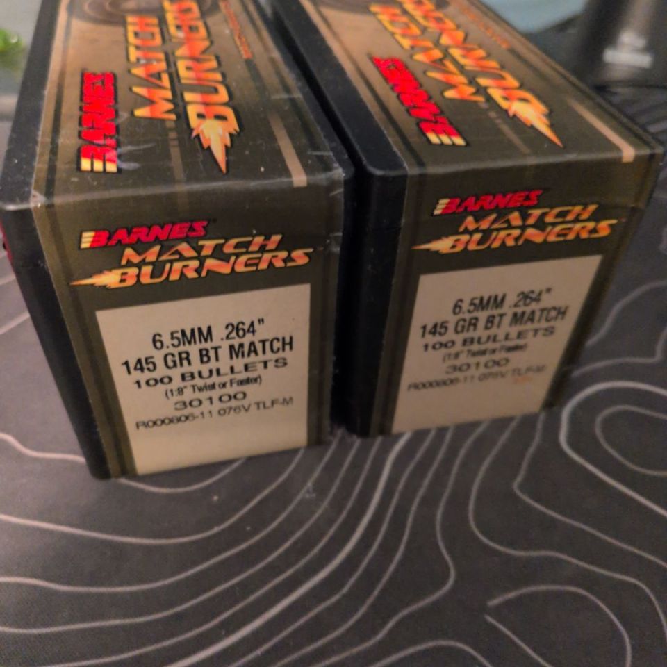 Image 1 - Barnes 6.5mm 145 Match Burners