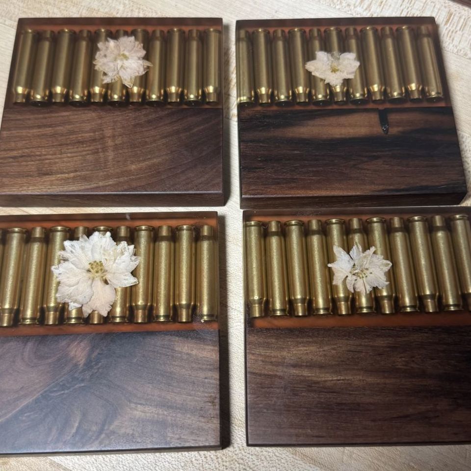 Image 4 - Epoxy Bullet Coasters