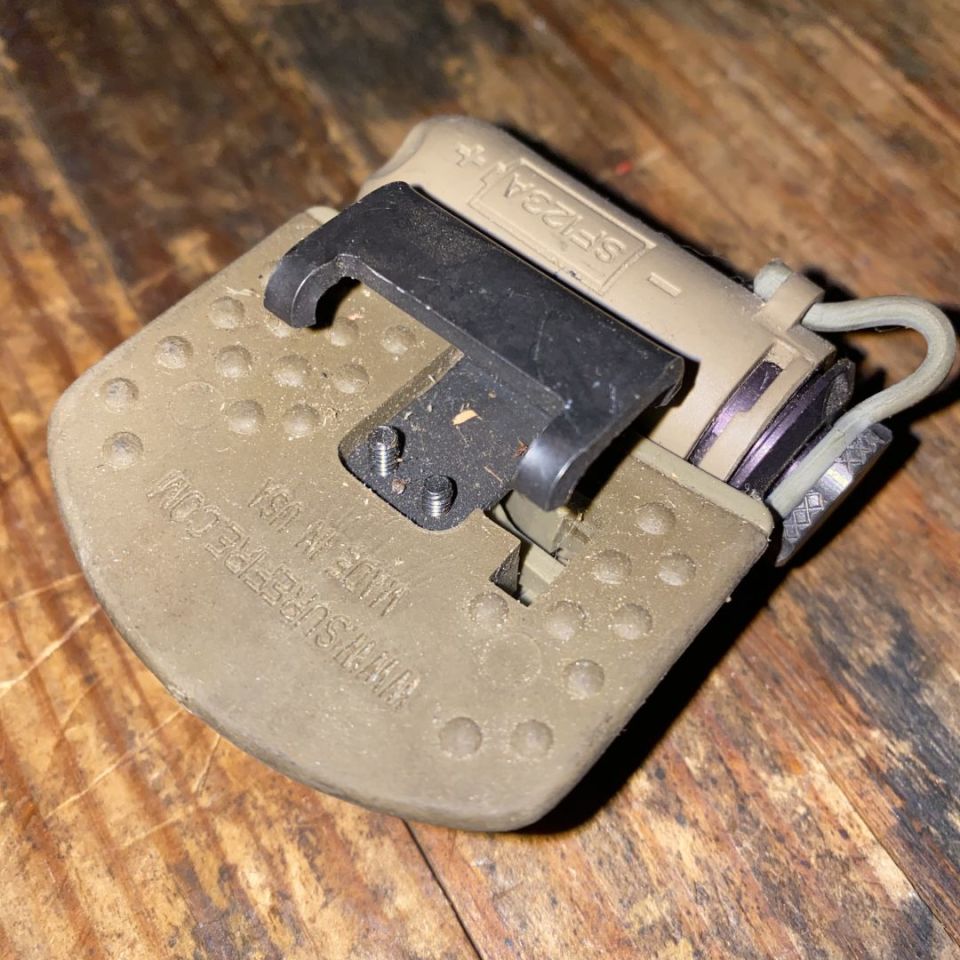 Image 2 - Surefire helmet light. 