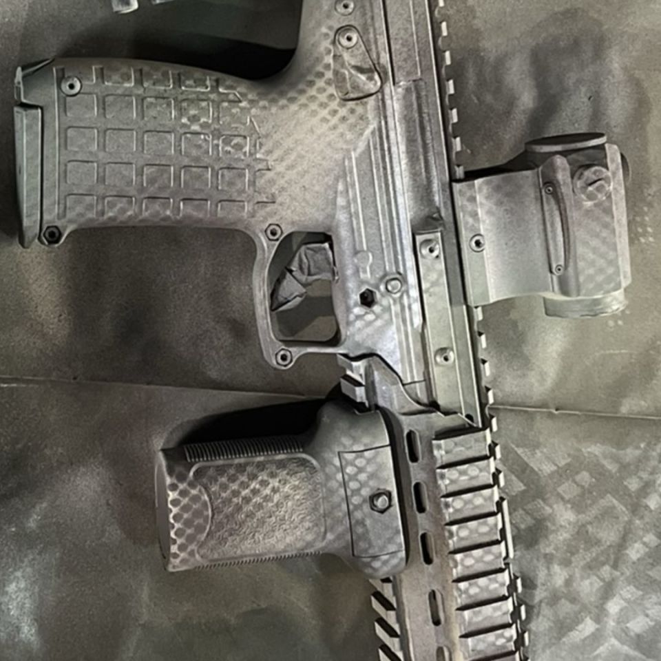 Image 1 - Cp33 Charging handle & rail