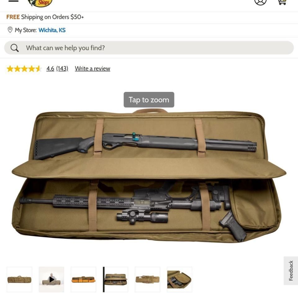 Image 4 - Cabelas 3 Gun Case