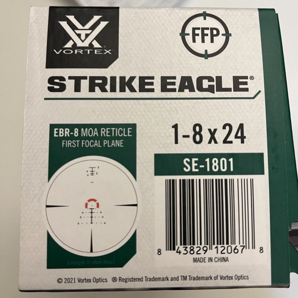 Image 3 - Vortex Strike Eagle 1-8x24 FFP