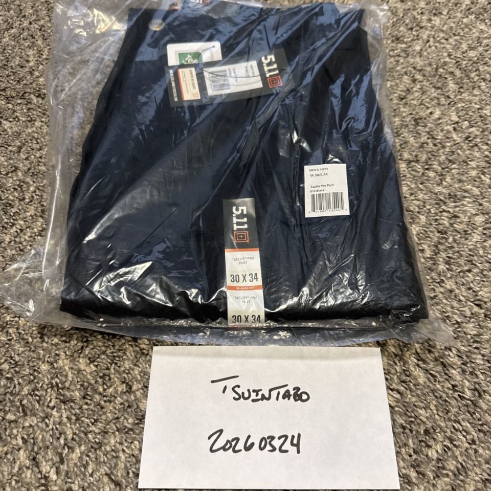 Image 1 - BNIB 5.11 Black Taclite Pro