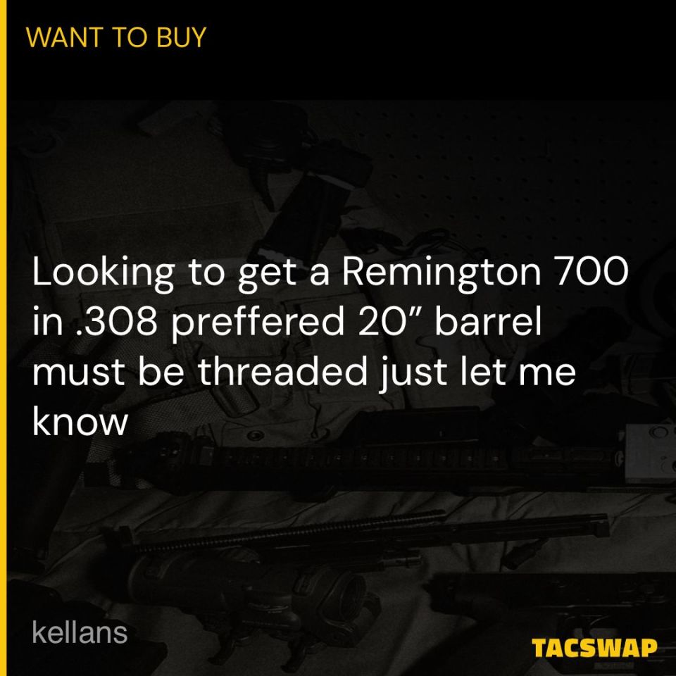 Image 1 - REM 700 .308 threaded 20” 