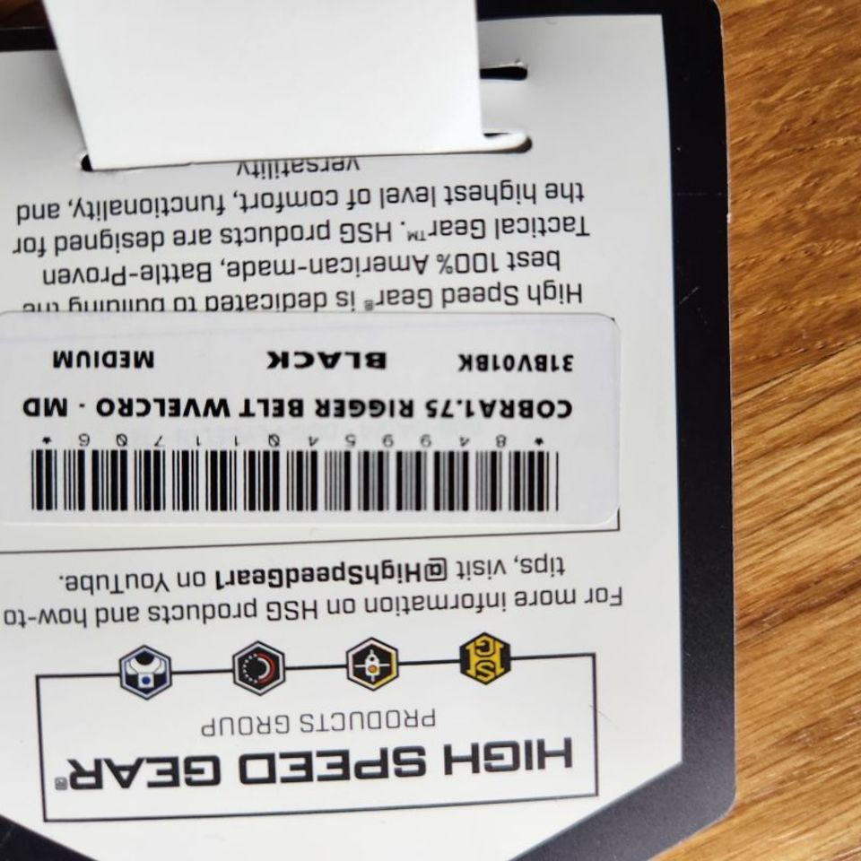 Image 3 - HSGI Black Rigger Belts x 2