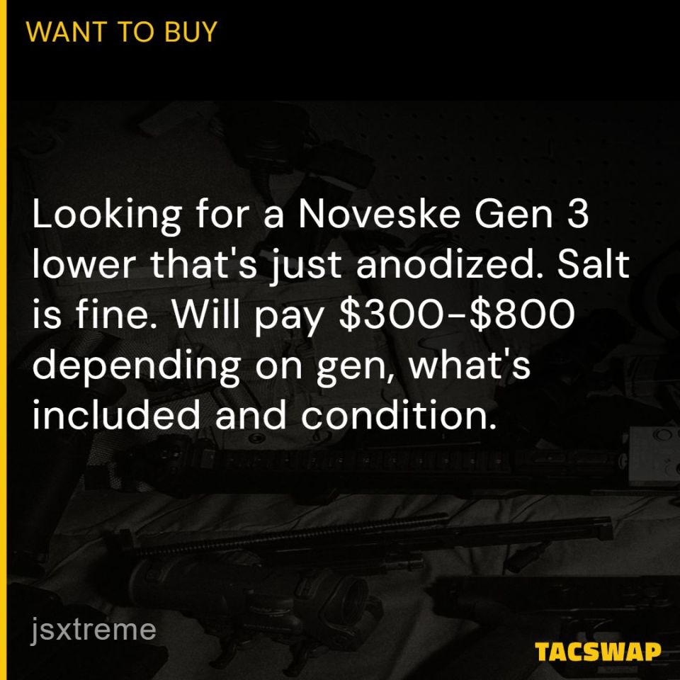 Image 1 - WTB: Noveske Gen 2 or 3 Lower 