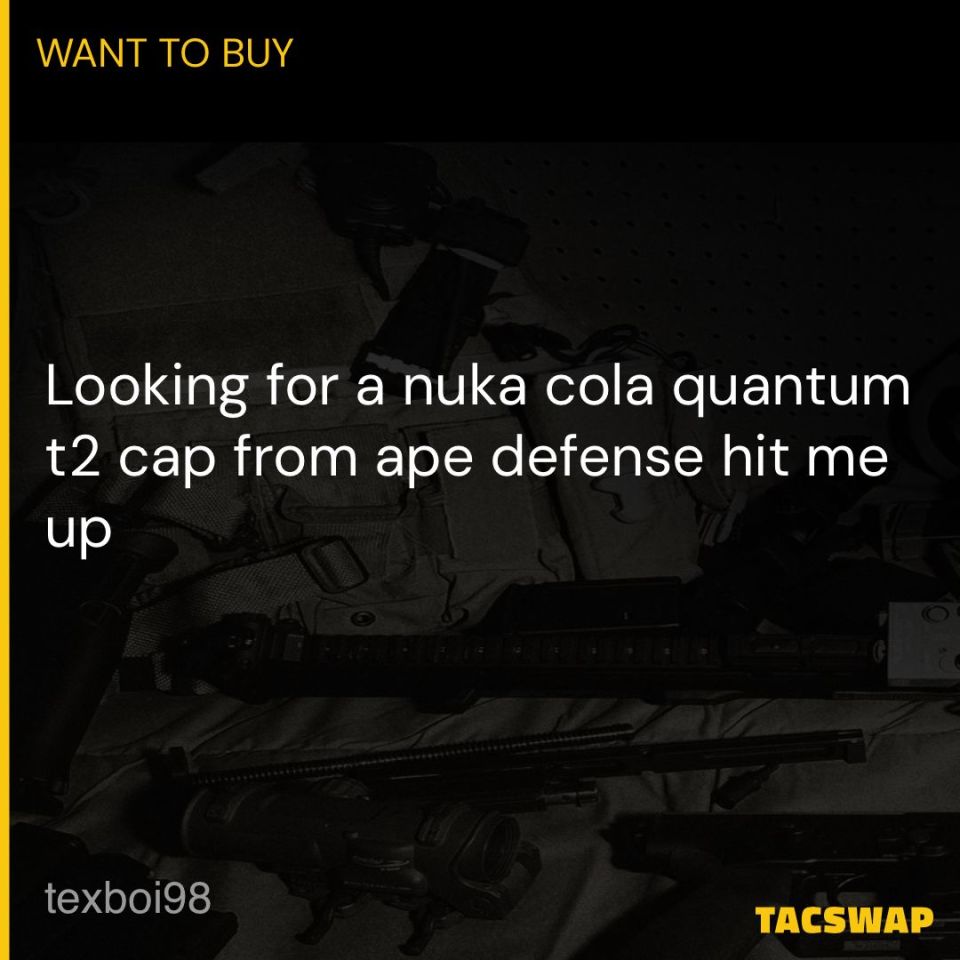 Image 1 - Nuka cola quantum t2 cap