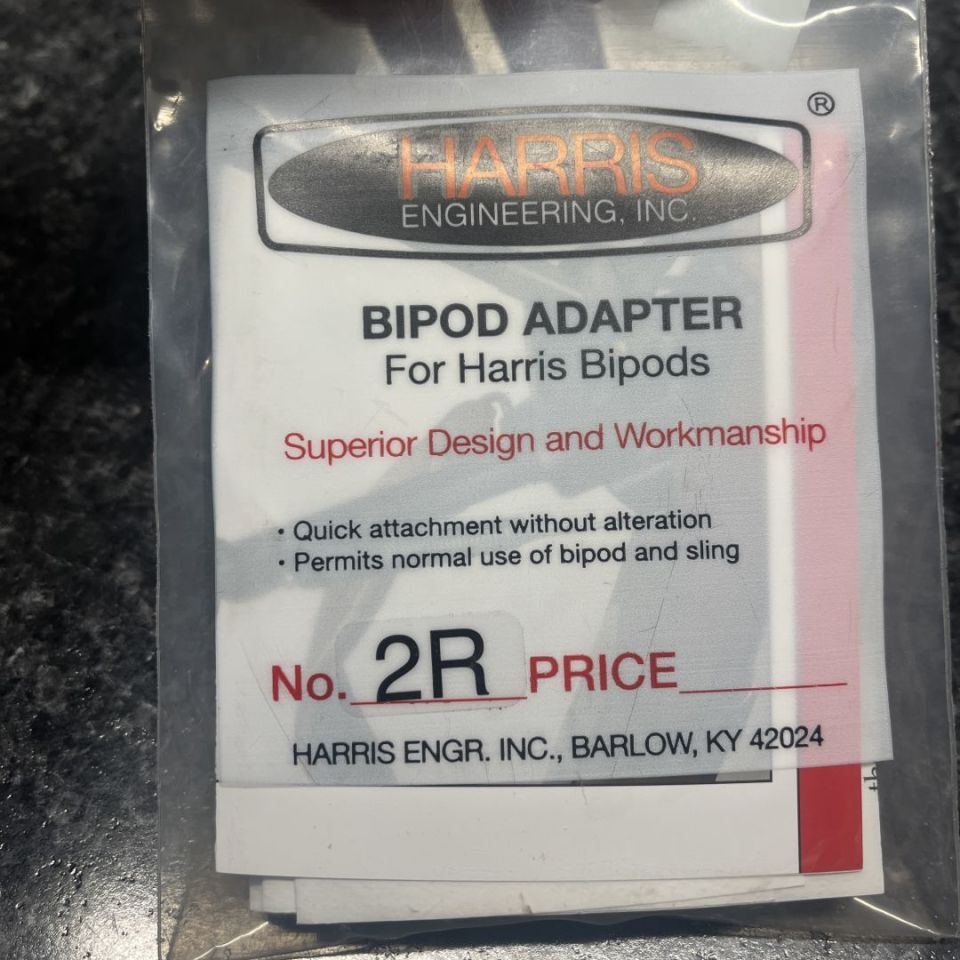 Image 2 - Harris 2R Bipod Adapter Flange