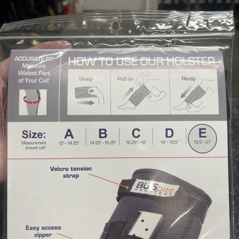 Image 2 - Bug Bite Ankle Holster NEW