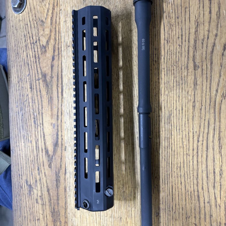 Image 1 - HK MR556 A1 Barrel and Rail