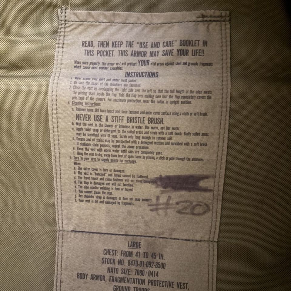 Image 2 - M81 PASGT Vest