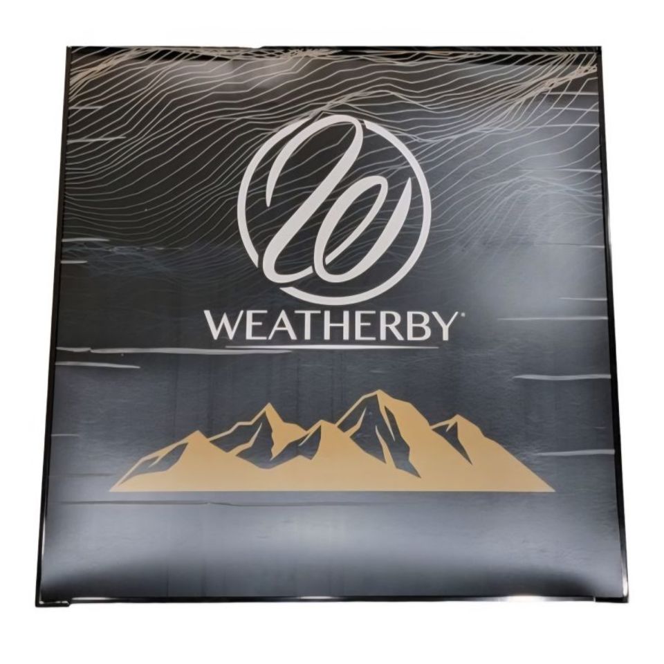 Image 2 - Weatherby Metal Display Sign